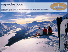 Tablet Screenshot of mapuche.com